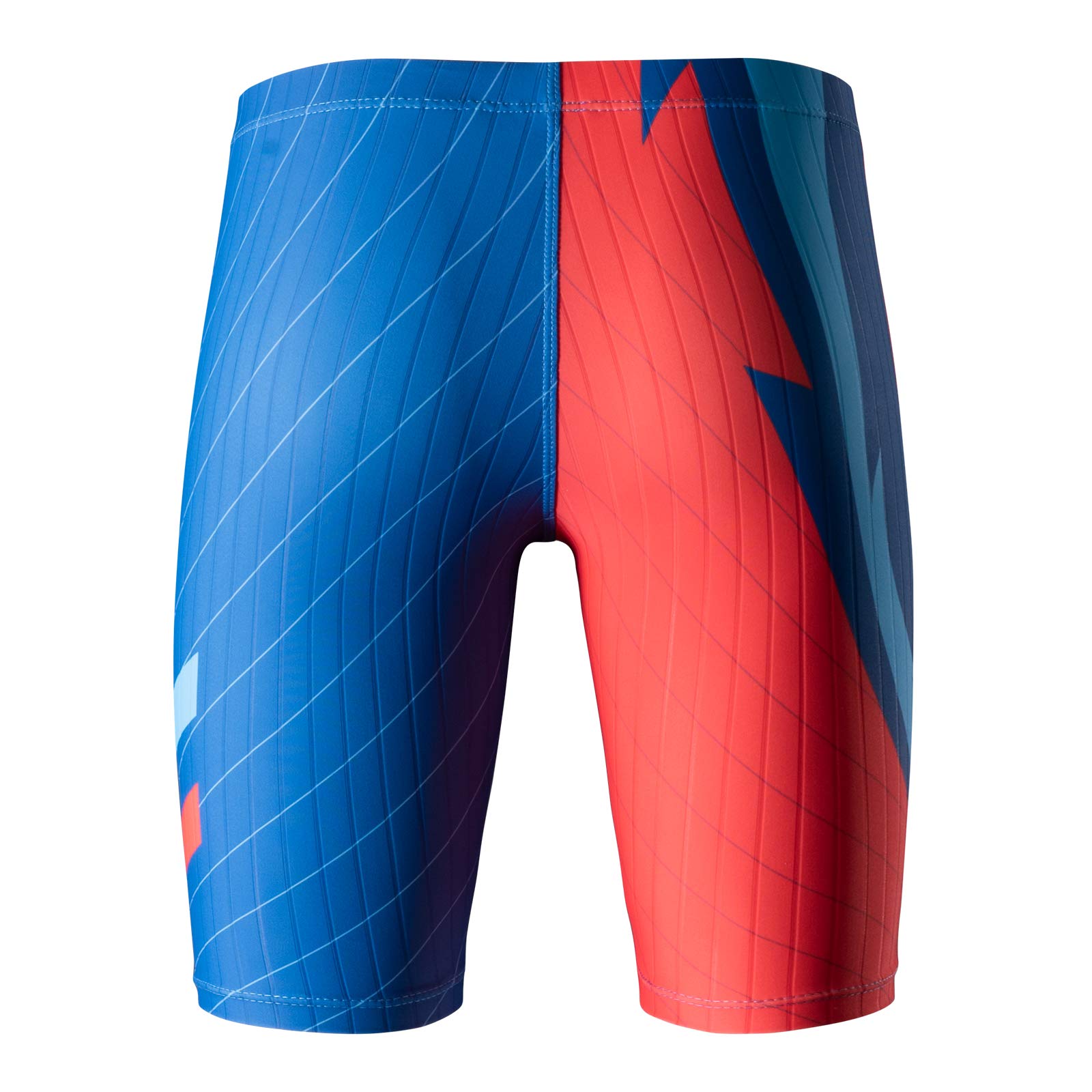 MY KILOMETRE Boys' Swim Shorts with Drawstring - Youth Training Swimwear for Endurance Swimming | Perfect for Swim Practice, Beach & Pool Activities