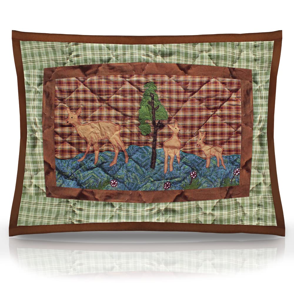 Nature Splendor Queen Quilt Set with Matching Shams - 100% Cotton Reversible All-Season Bedding | Handmade Luxury Quilt for Master Bedroom, Guest Room & Cozy Home Decor