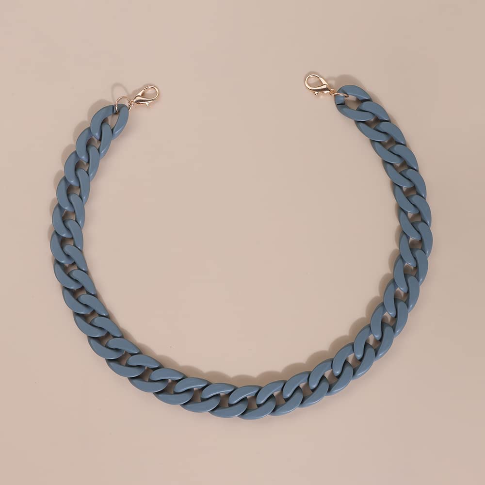 Acrylic Resin Bag Chain Strap - Durable Replacement Handbag Shoulder Strap for Crossbody & Purse - Perfect for Casual Outings, Work & Travel