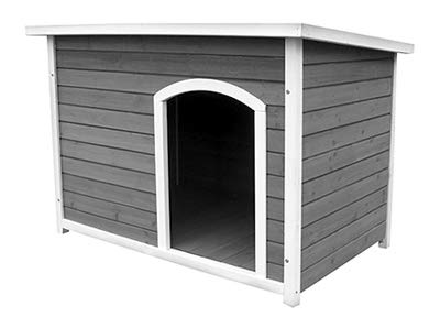DDP-150509 Large Insulated Dog House for Outdoor Use - Weatherproof Cabin Style Pet Shelter for Backyard, Patio & Camping - Perfect for Large Dogs All Seasons