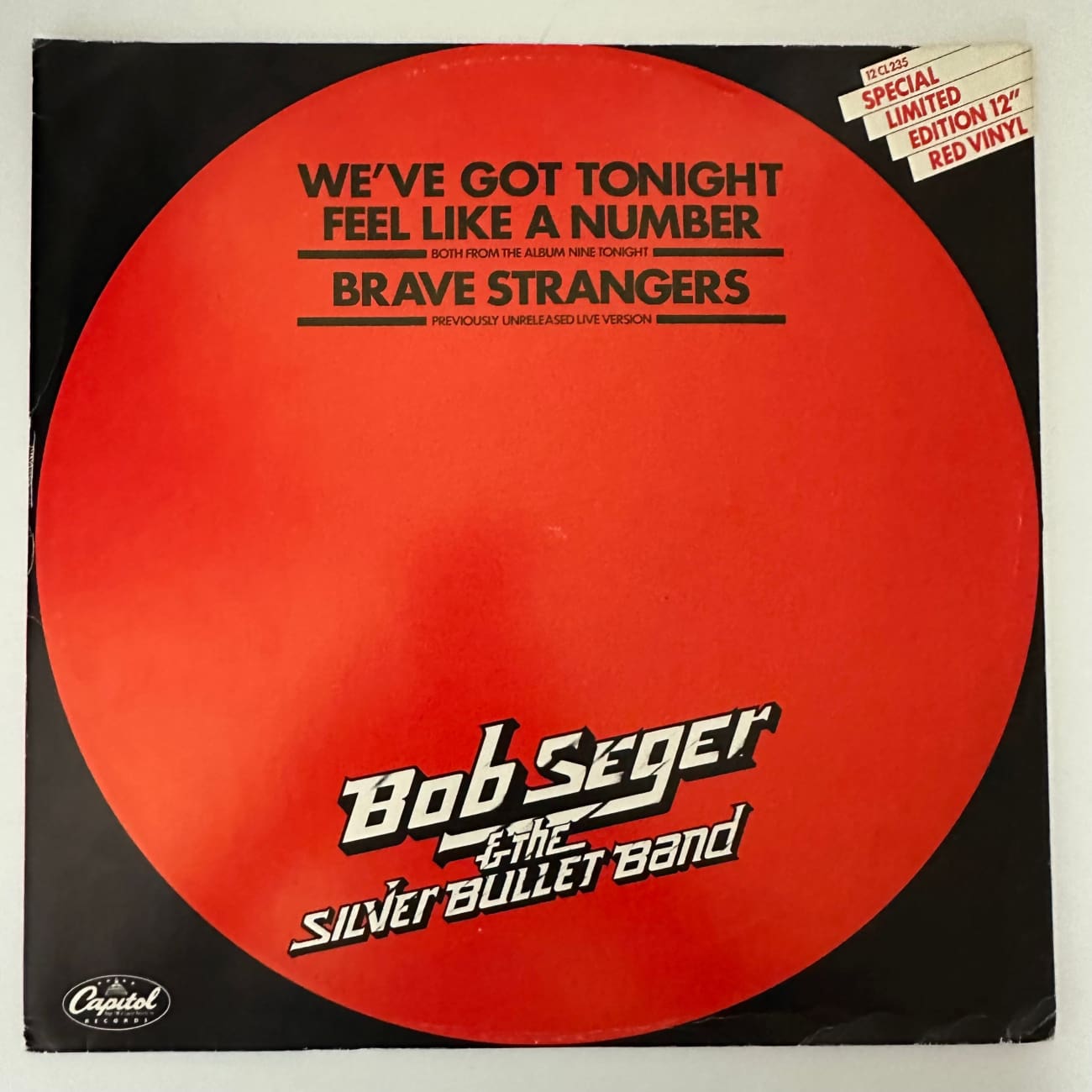 Bob Seger - We've Got Tonight Limited Edition 12