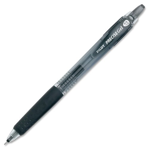 Wholesale Case of 10 Pilot Precise Gel Retractable BeGreen Pens - Fine Point Black Ink Gel Pens, Refillable & Retractable for Office, School, Note Taking & Eco-Friendly Writing