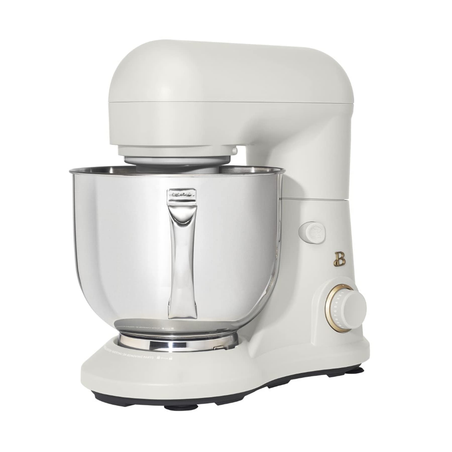 5.3QT Lightweight Powerful Tilt-Head Stand Mixer - White Icing by Drew Barrymore - Perfect for Baking Cakes, Cookies, Bread & More
