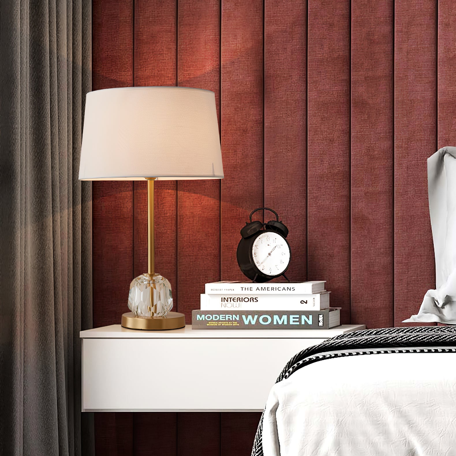Clom Table Lamp - Modern LED Desk Lamp with Adjustable Brightness & Color Temperature for Home Office, Bedroom, and Study Room | Perfect for Reading, Working, and Relaxing