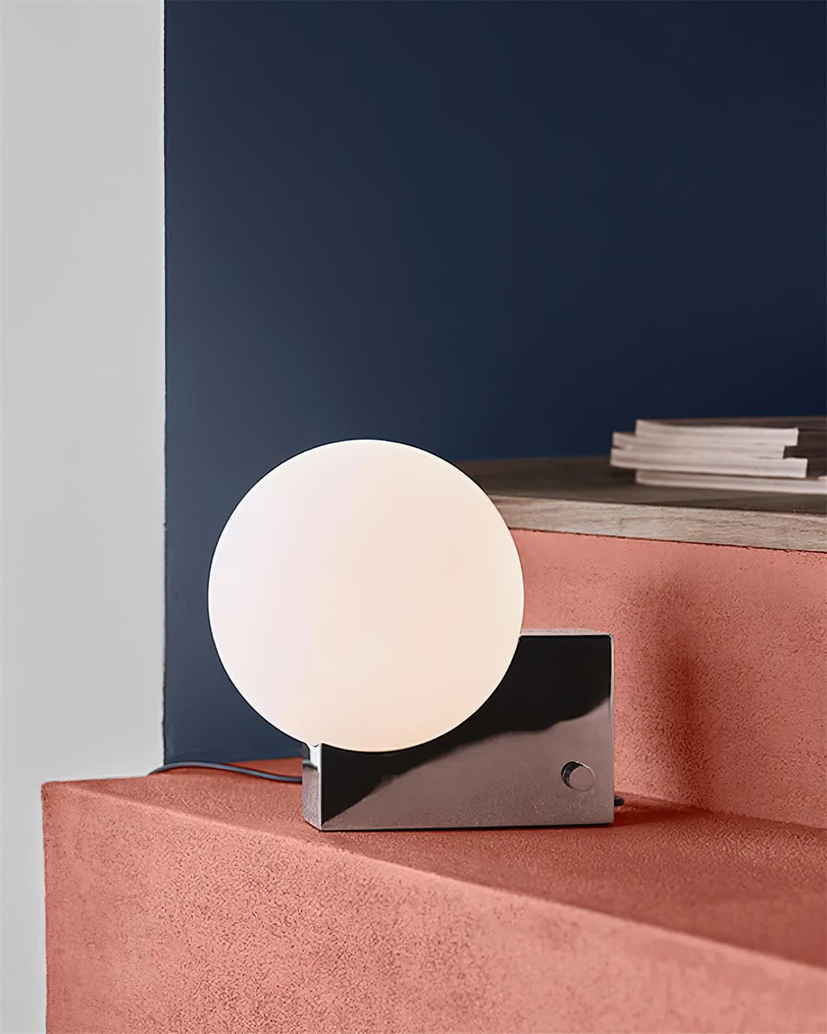 Natalia Table Lamp - Modern LED Bedside Lamp with USB Port & Touch Control, Perfect for Bedroom, Living Room & Office Decor