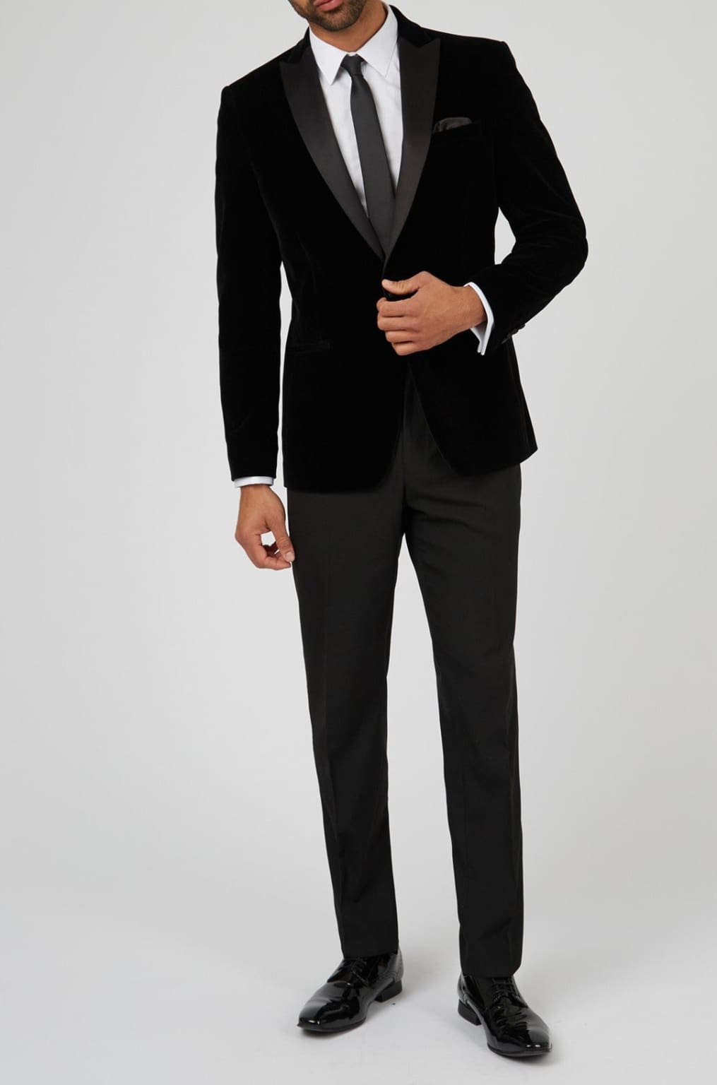 Vintage Black Velvet Blazer for Women - Elegant Rogue Style Jacket for Evening Parties, Date Nights & Special Occasions