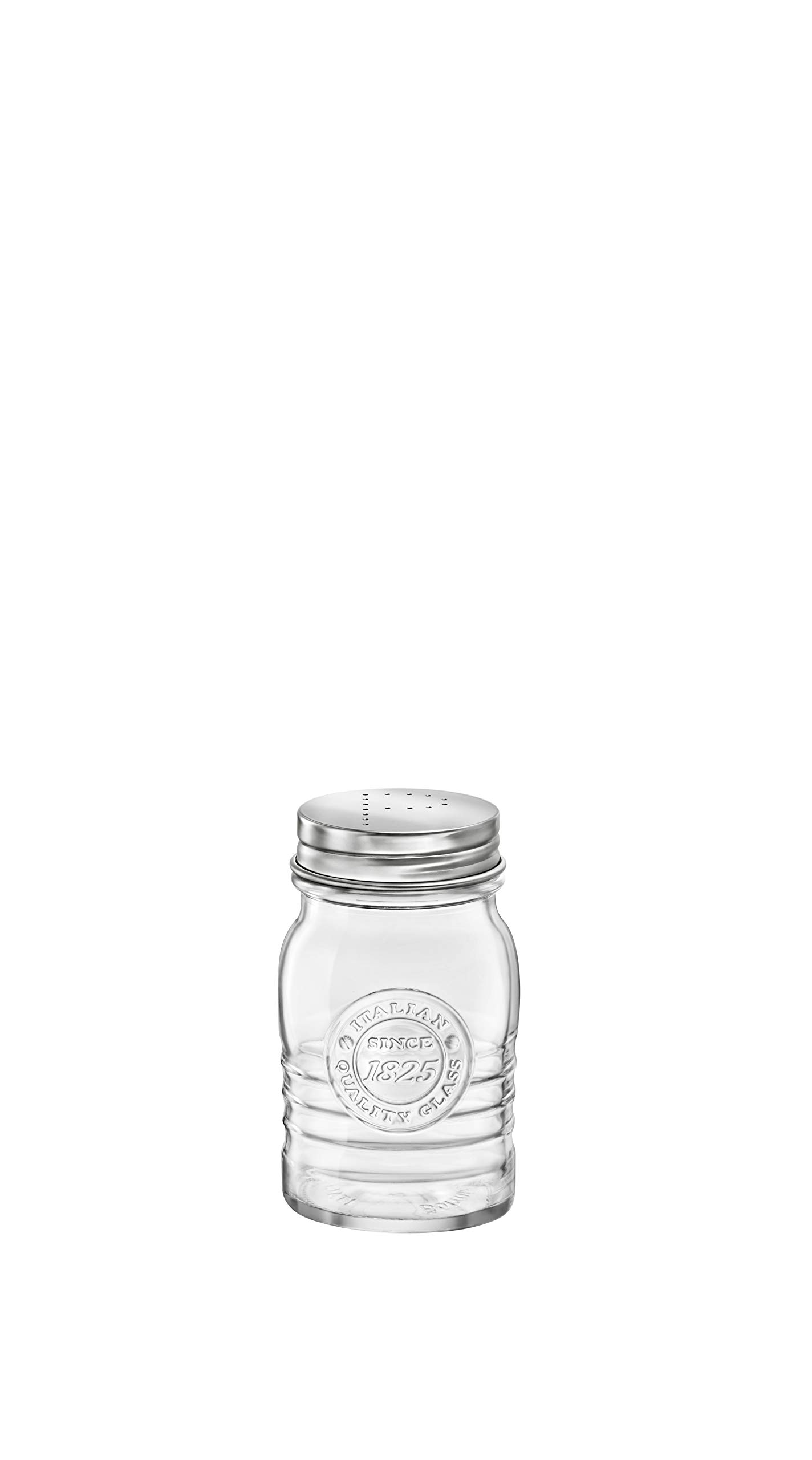 Bormioli Rocco 8oz Glass Jar Set of 12 - Perfect for Spices & Storage