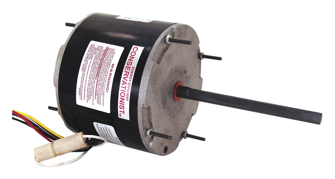 3/4 HP Condenser Fan Motor 1075 RPM 60Hz - Replacement for AC Units, Refrigerators & Commercial Cooling Systems