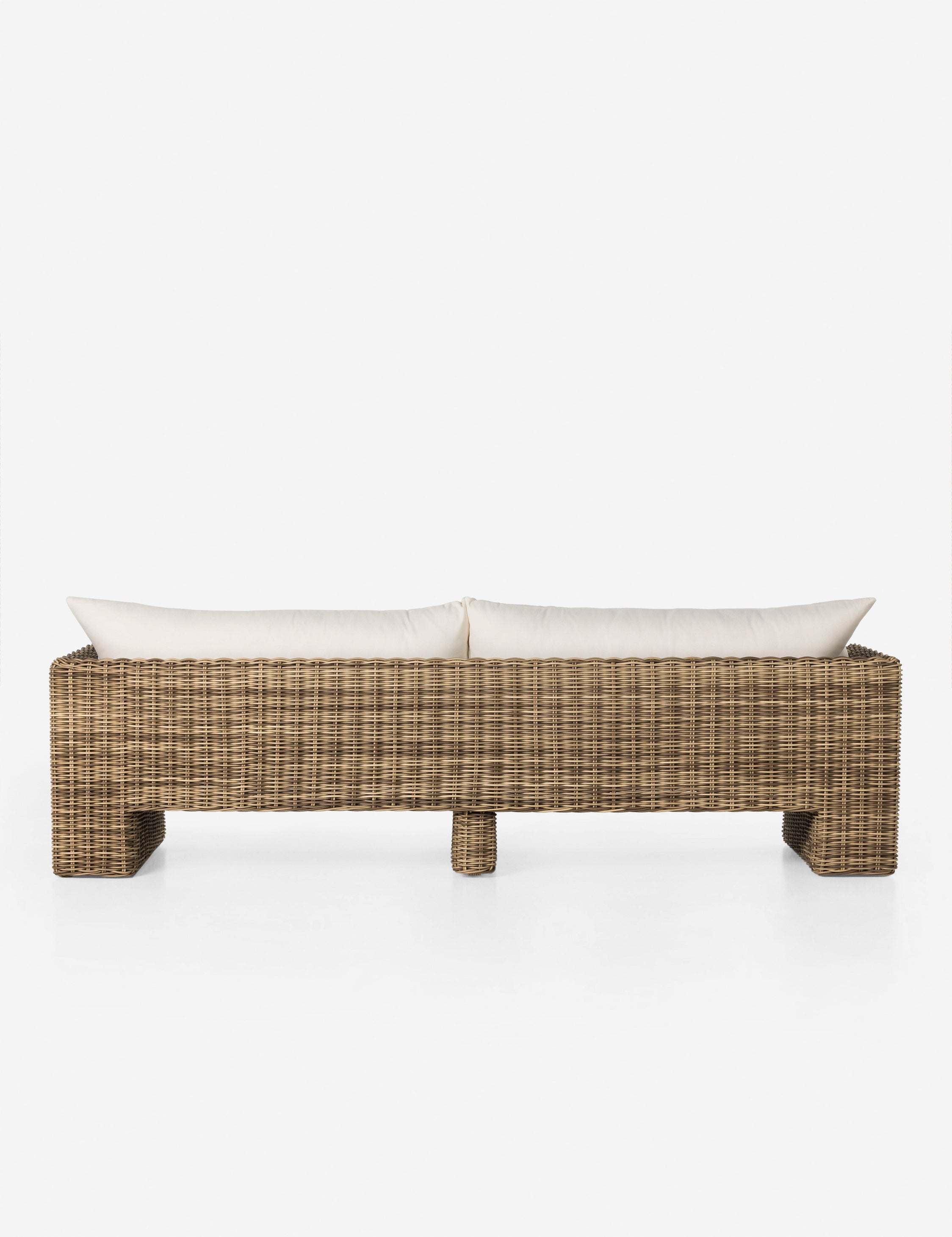 Premium Gable Indoor/Outdoor Sofa - Water-Resistant & Durable Patio Furniture for Backyard, Poolside, and Garden Relaxation