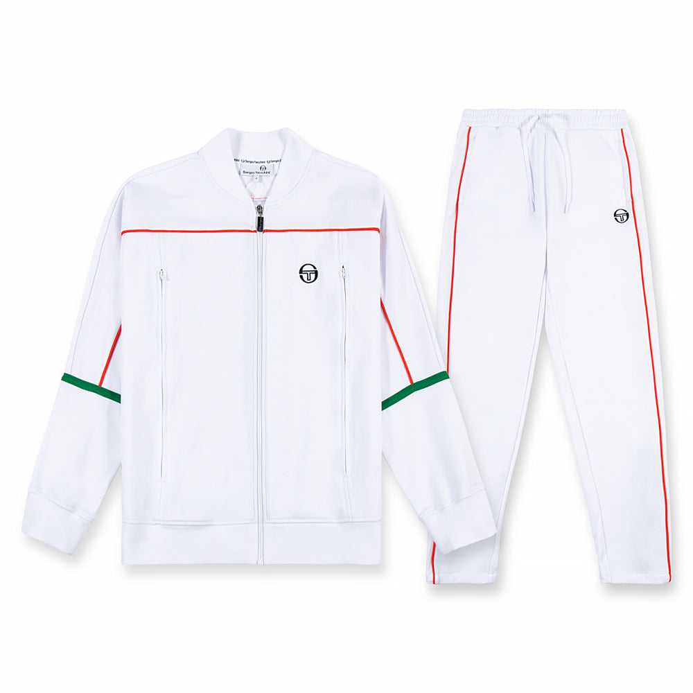 Amiscora Tracksuit for Men & Women | White, Grenadine & Green Color Options | Comfortable Athletic Wear for Gym, Running & Casual Outfits