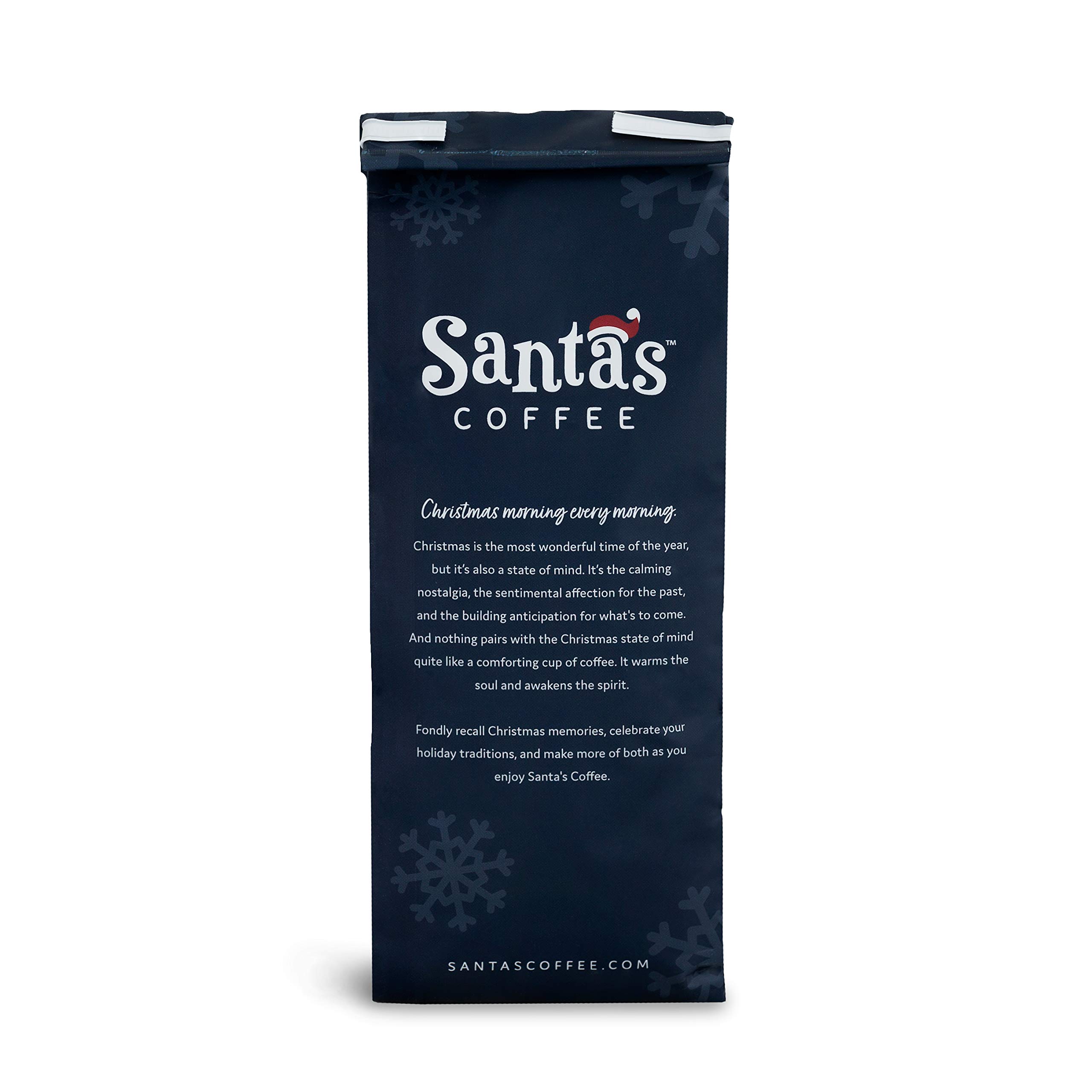 Santa's Coffee: Premium Medium Roast Ground Coffee from the North Pole - Perfect for Holiday Gifts & Cozy Winter Mornings