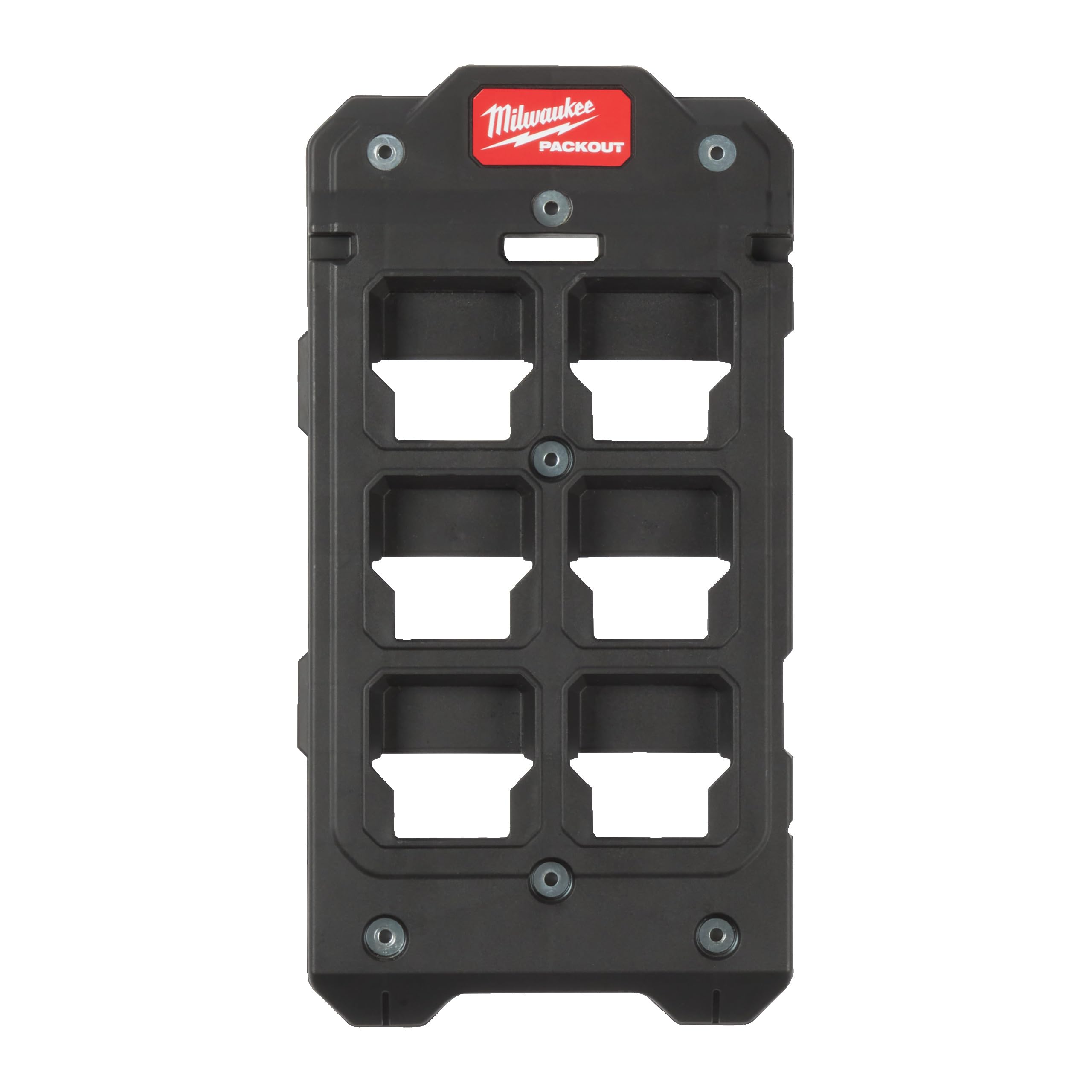 Milwaukee PACKOUT Compact Mounting Plate 10 x 20 x 12 inches - Durable Tool Organizer for Jobsite Storage & Workshop Organization