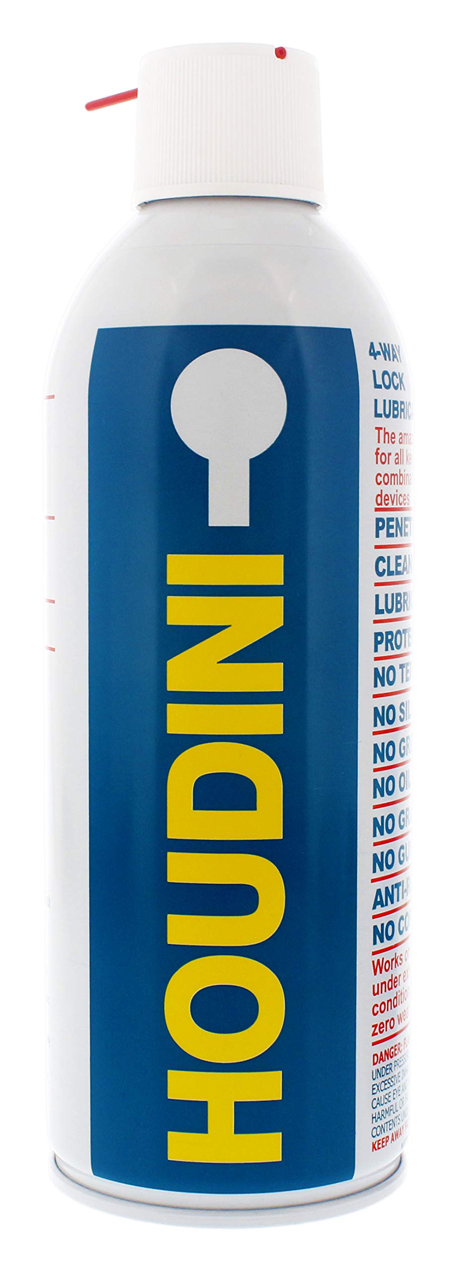 PROTEXALL 5-Piece Houdini Lock Lubricant Kit - Premium Lock Lube for Smooth Operation - Ideal for Door Locks, Padlocks & Bike Locks