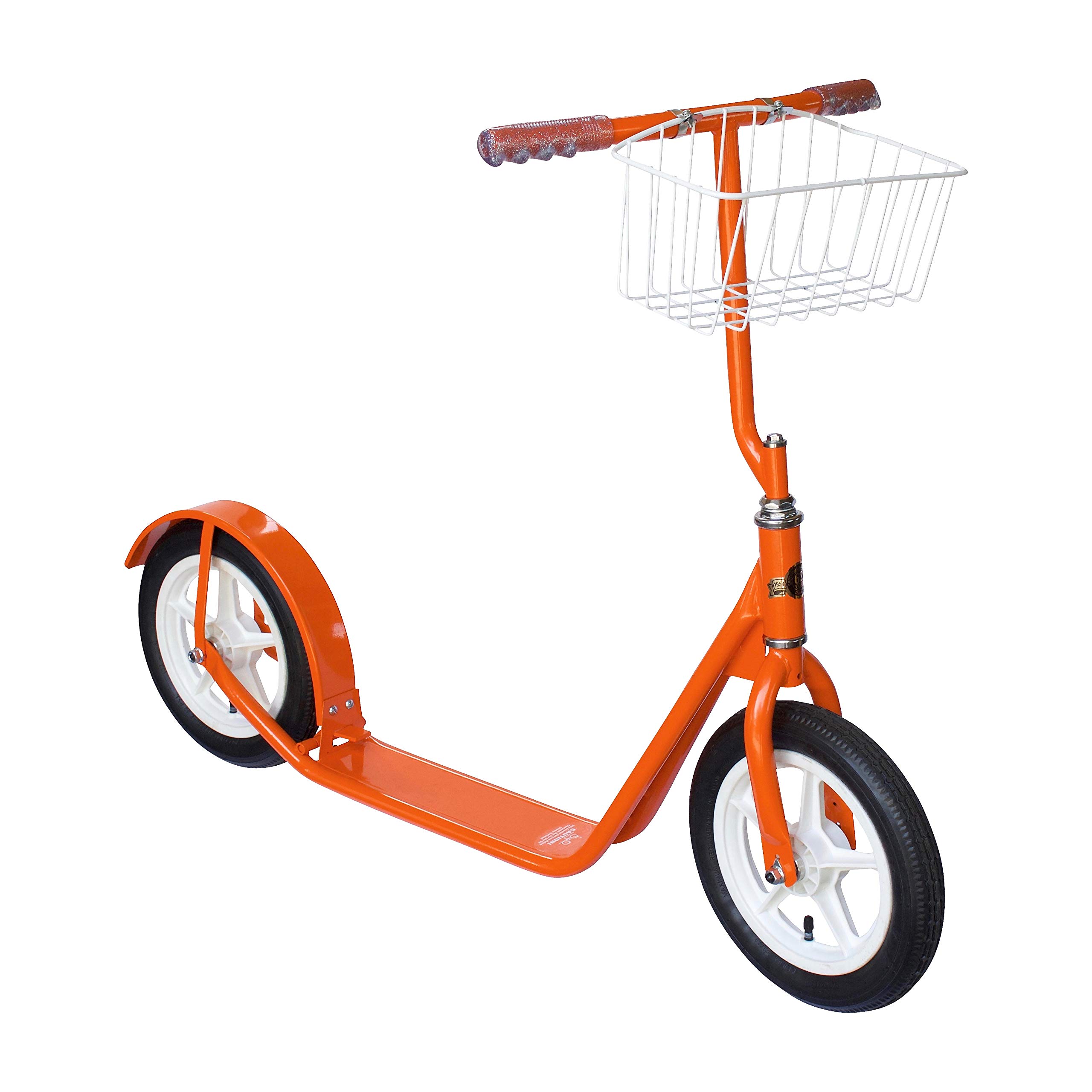 Amish-Made Kids Kick Scooter with 12-Inch Wheels - Perfect for Outdoor Play, Commuting & Neighborhood Fun