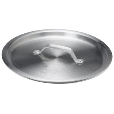 Thermalloy Flat Stock Pot Aluminum Cover - Heavy Duty Aluminum Lid for Cooking, Boiling & Steaming - Perfect for Home Kitchens & Restaurants
