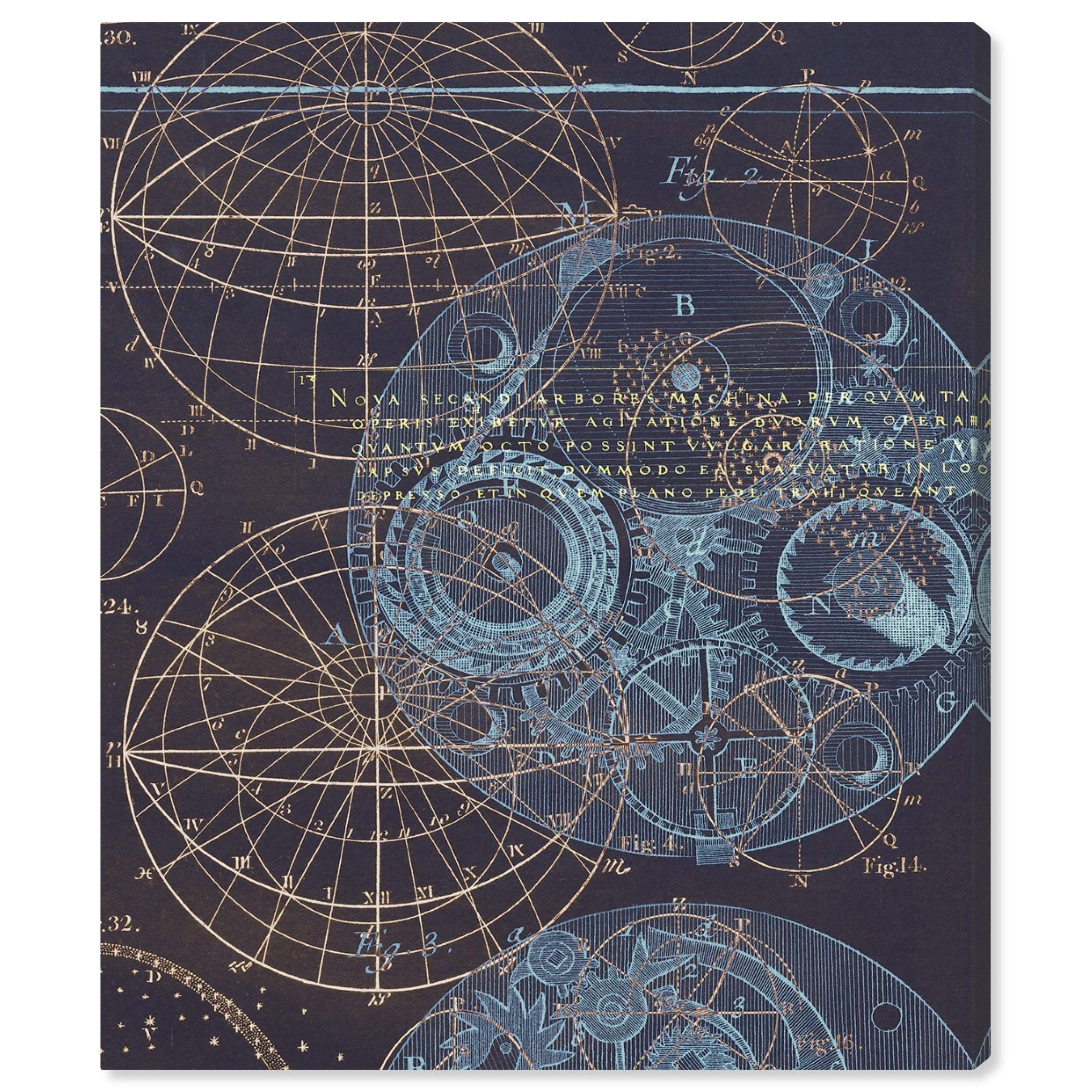 Oliver Gal Artist Co. 'Bores Sky' Space Wall Art Canvas Print - 36