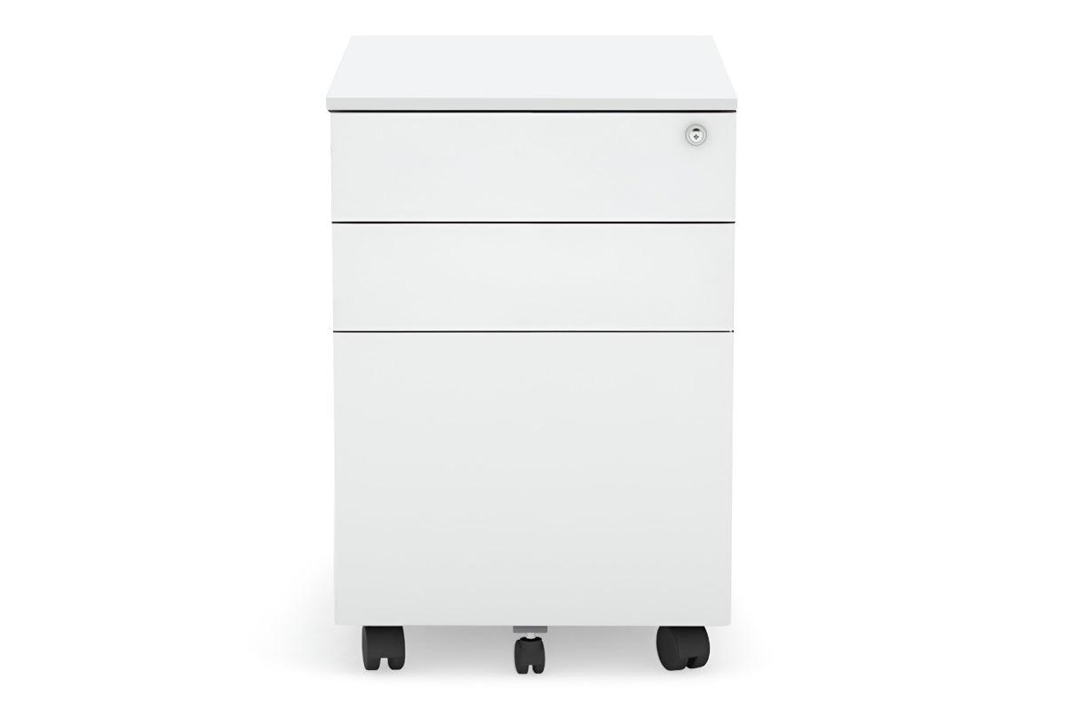 Mobile Pedestal with Filing Drawers - Heavy Duty Metal Office File Cabinet on Wheels - Perfect for Home Office, Classroom, or Workspace Organization