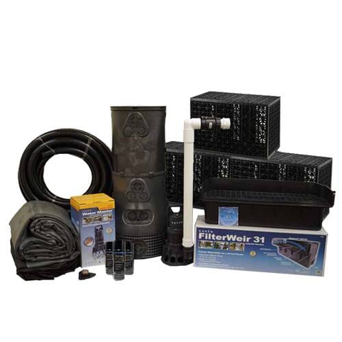 Savio Pond Free Package 18' - Premium Pond Filtration System for Koi & Water Gardens | Perfect for Backyard Ponds, Water Features & Aquatic Plant Maintenance
