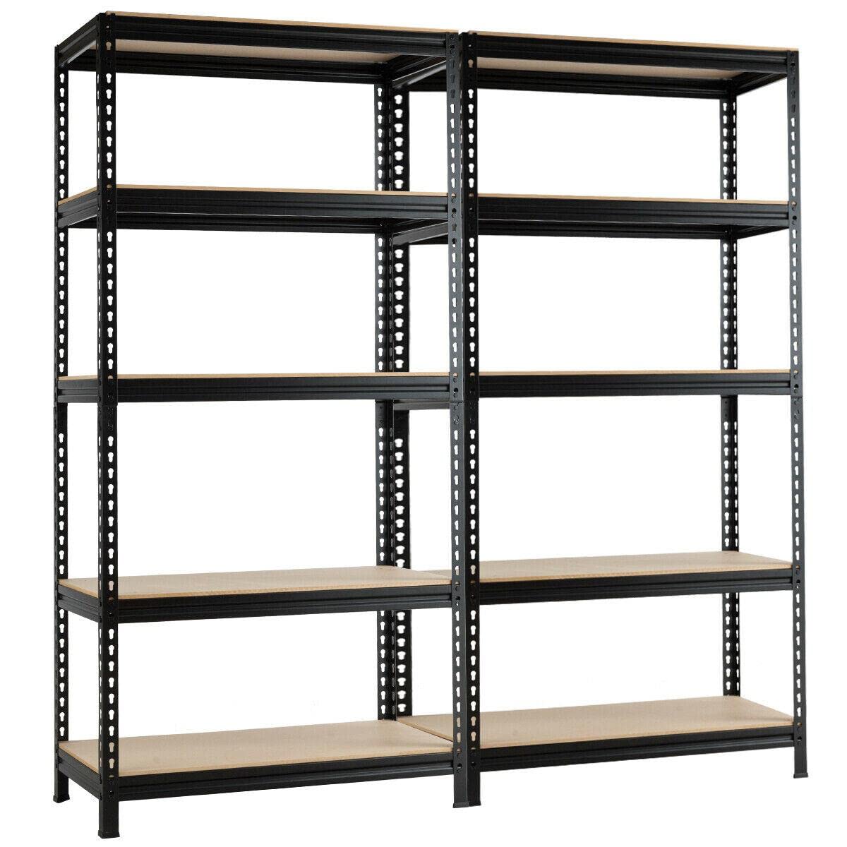 2PCS 5-Tier Metal Storage Shelves 73