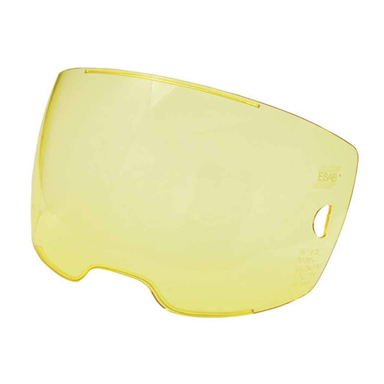 ESAB Heavy Duty Sentinel A60 Front Cover Lens - Amber (2-Pack) 0700600883 | Welding Helmet Replacement Part for Arc Welding Safety Gear