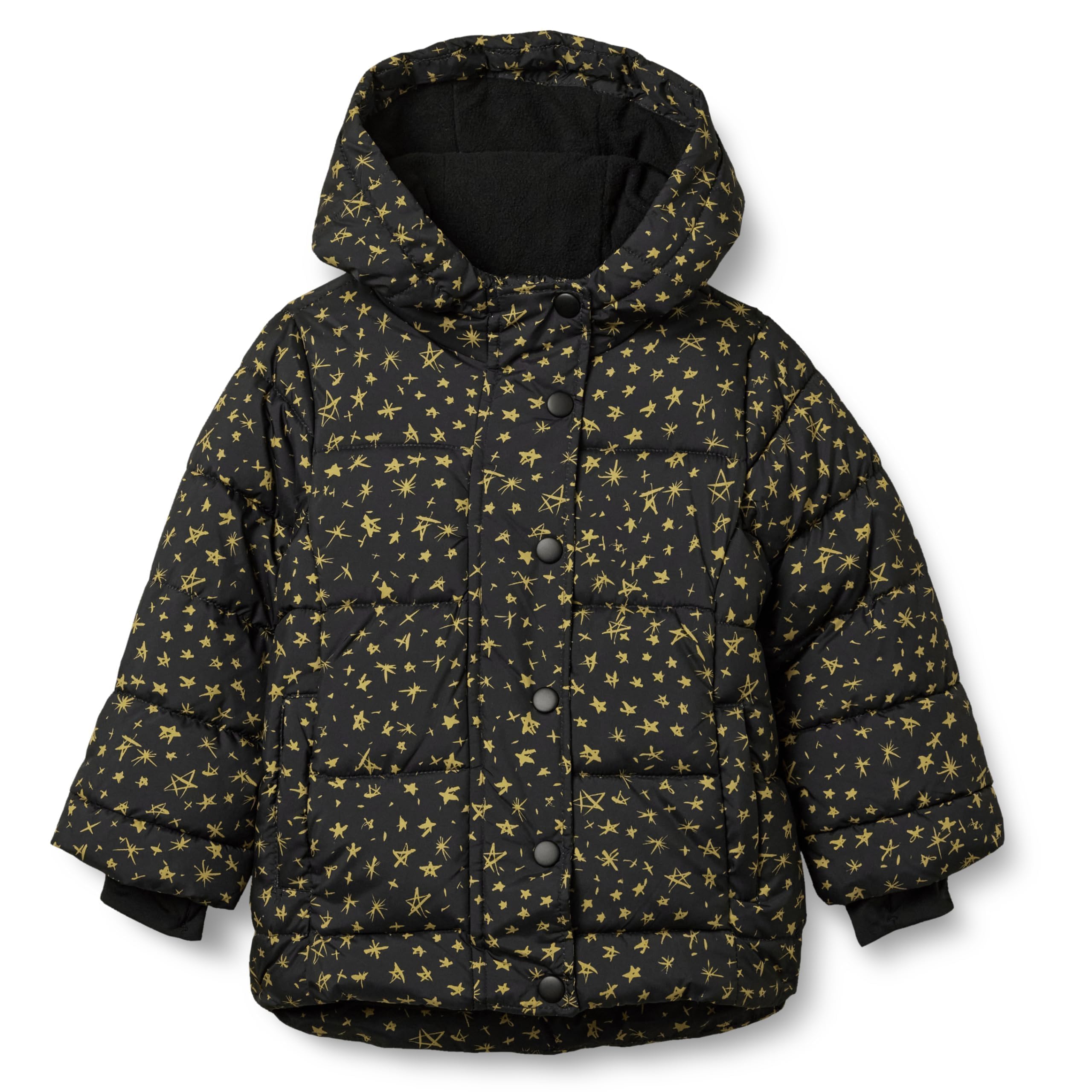 Amazon Essentials Girls & Toddlers' Heavyweight Hooded Puffer Jacket - Warm Winter Coat for Outdoor Play, School & Snow Activities