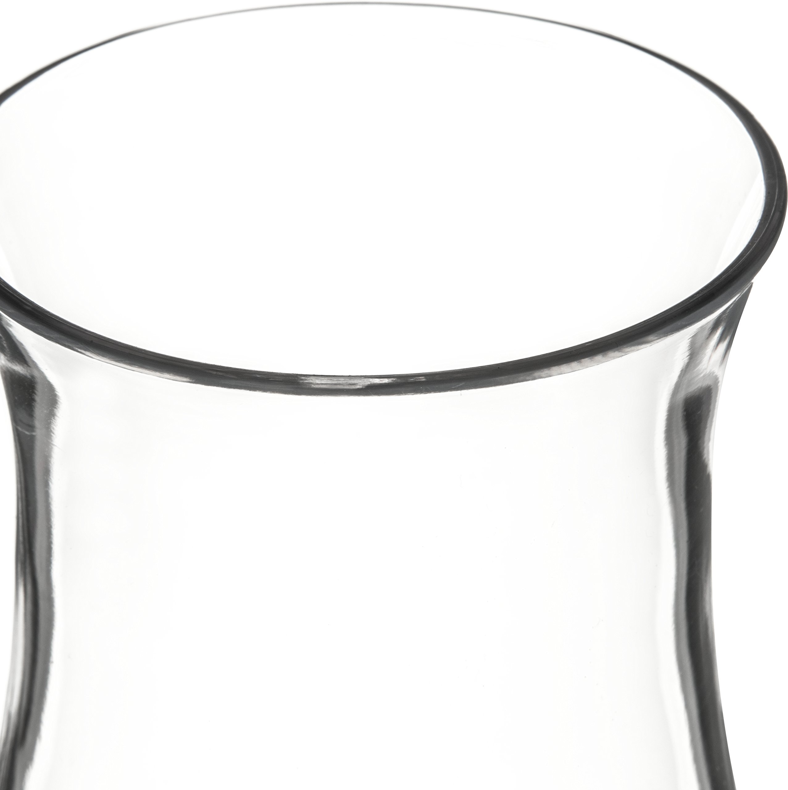 Carlisle Alibi 16 oz Clear Plastic Hurricane Glasses - Bulk Pack of 24 for Restaurants, Bars, Catering & Home Use - Durable Drinkware for Cocktails, Smoothies & Iced Beverages