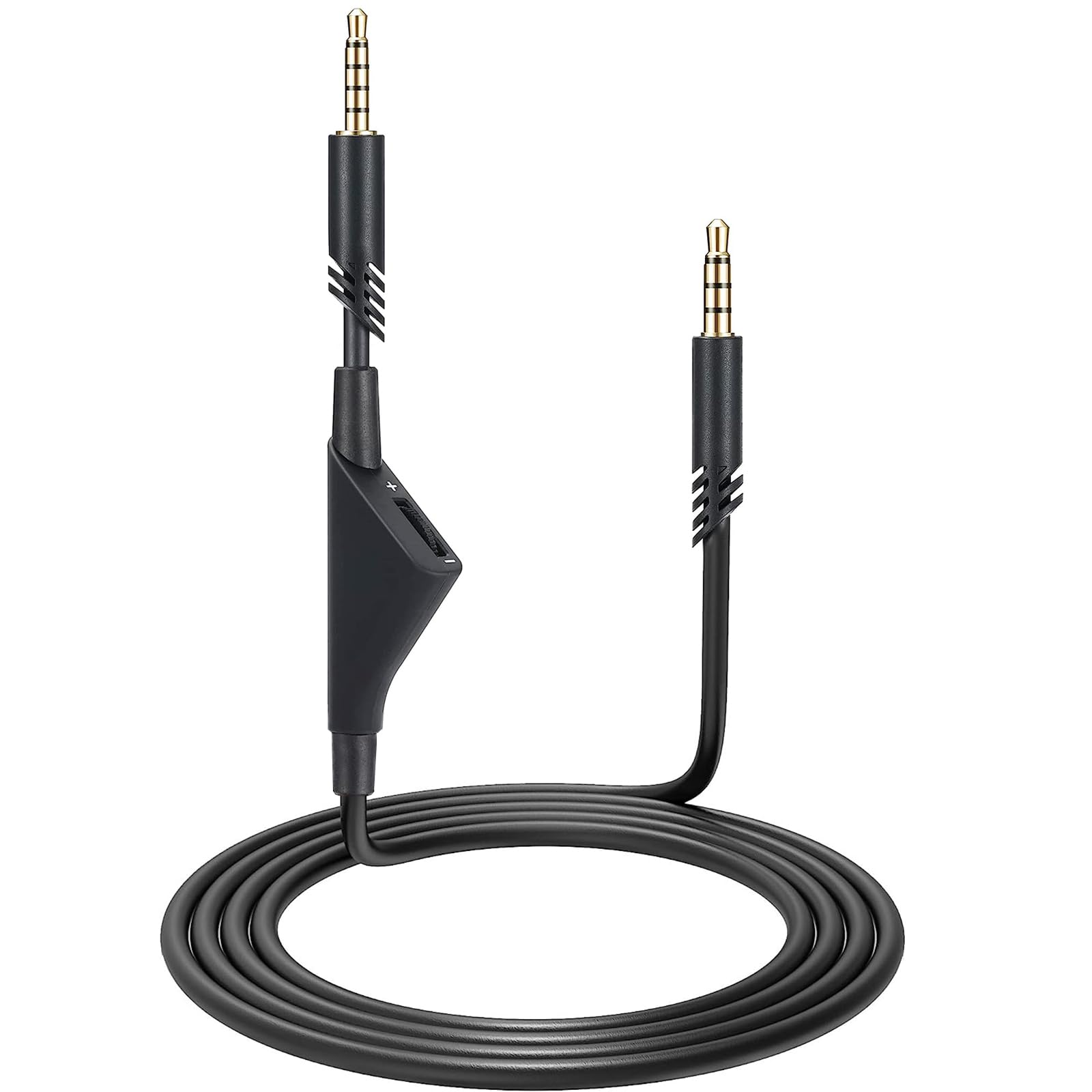 Astro A10 Headset Cable with Volume Control - 6.6ft Replacement Cable for Astro A40, A40 TR, A30 Headsets - Compatible with PS4, PS5, Xbox One Controllers - Perfect for Gaming, Streaming & Voice Chat
