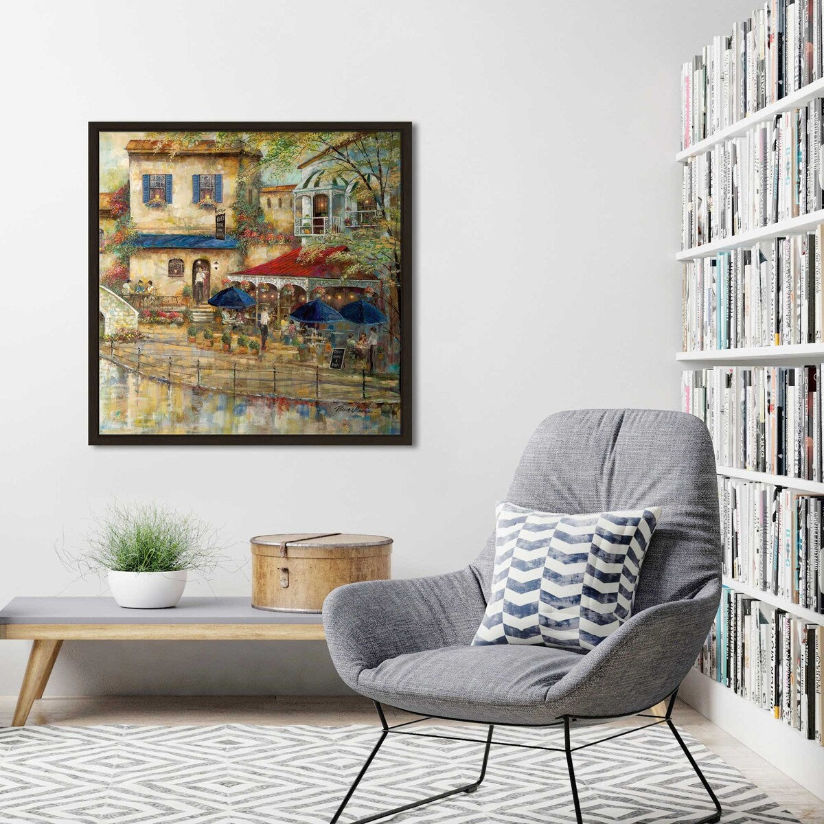 Arthurs II by Ruane Manning - Premium Floating Canvas Wall Art Print - Perfect for Living Room, Bedroom & Office Decor