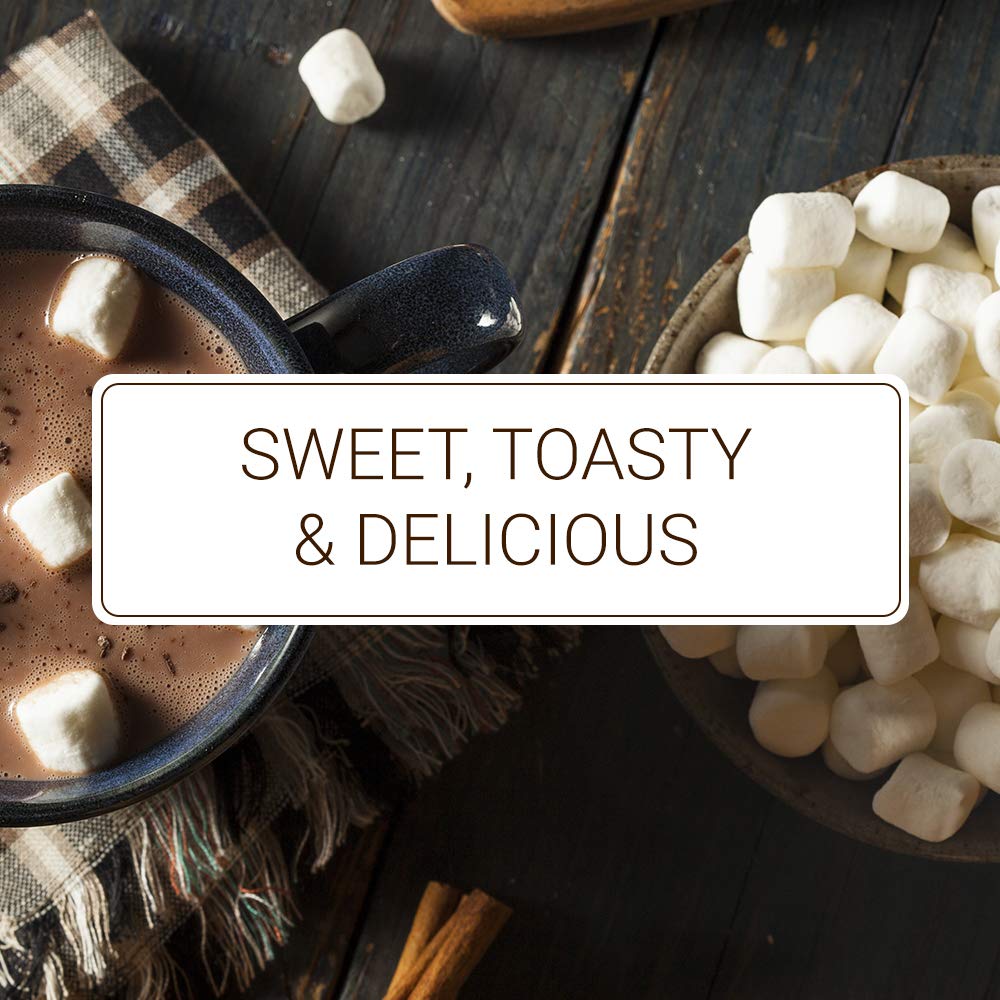 Monin Toasted Marshmallow Syrup 750ml - Natural Flavor, Non-GMO, Gluten-Free | Perfect for Coffee, Hot Chocolate, Milkshakes & Cocktails | Campfire-Inspired Dessert Syrup for Baking & Drink Mixing