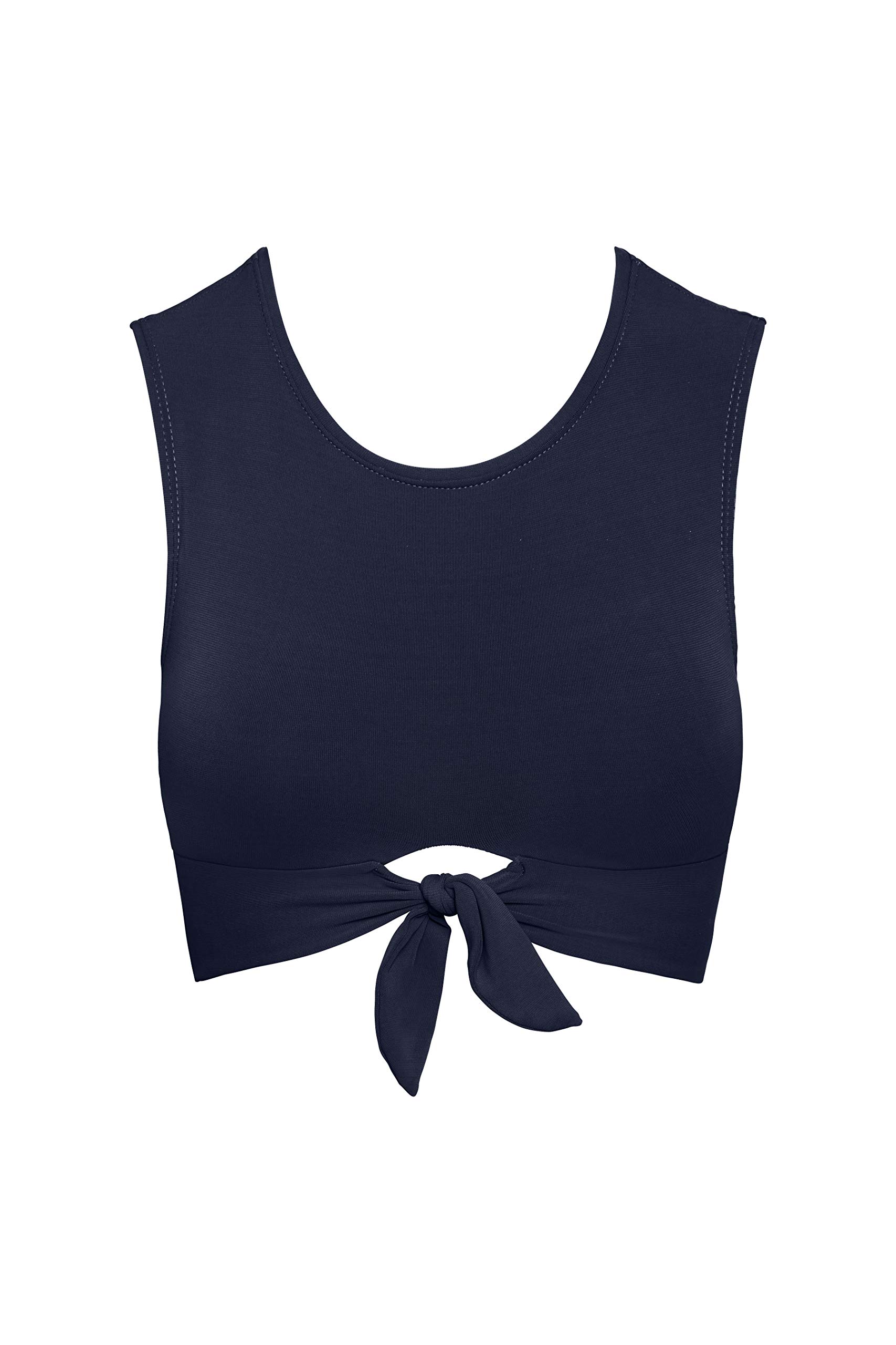 Robin Piccone Women's Ava Tank Bikini Top - Stylish Swimwear for Beach & Pool - Perfect for Summer Vacation, Swimming, and Sunbathing