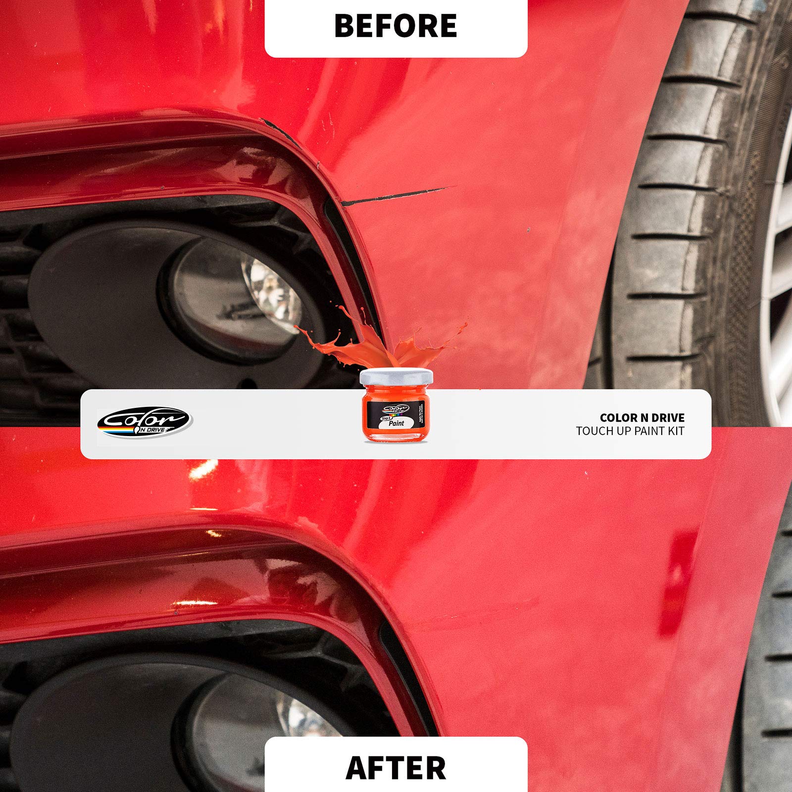Dodge Automotive Touch Up Paint - HWL White Gold Metallic - Exact Match Scratch Repair Kit | Perfect for Car Door Scratches, Bumper Chips & Minor Paint Damage