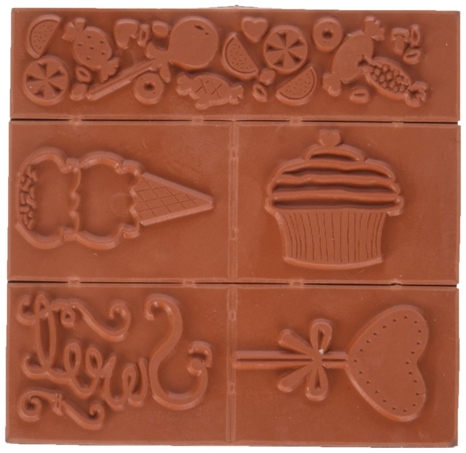 Clearsnap My First Colorbox Mini Stamps - Sweet Treats Design for Kids Arts & Crafts | Perfect for DIY Scrapbooking, Card Making & Creative Play