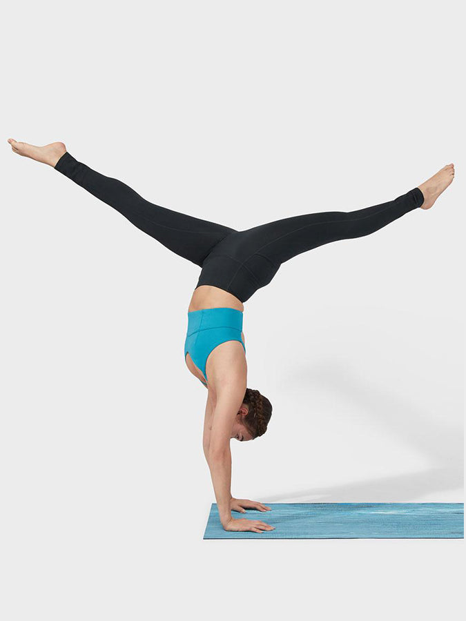 Manduka Renew High Rise Women's Yoga Leggings - Breathable Workout Pants for Pilates, Running & Gym - Premium Comfort & Performance Activewear