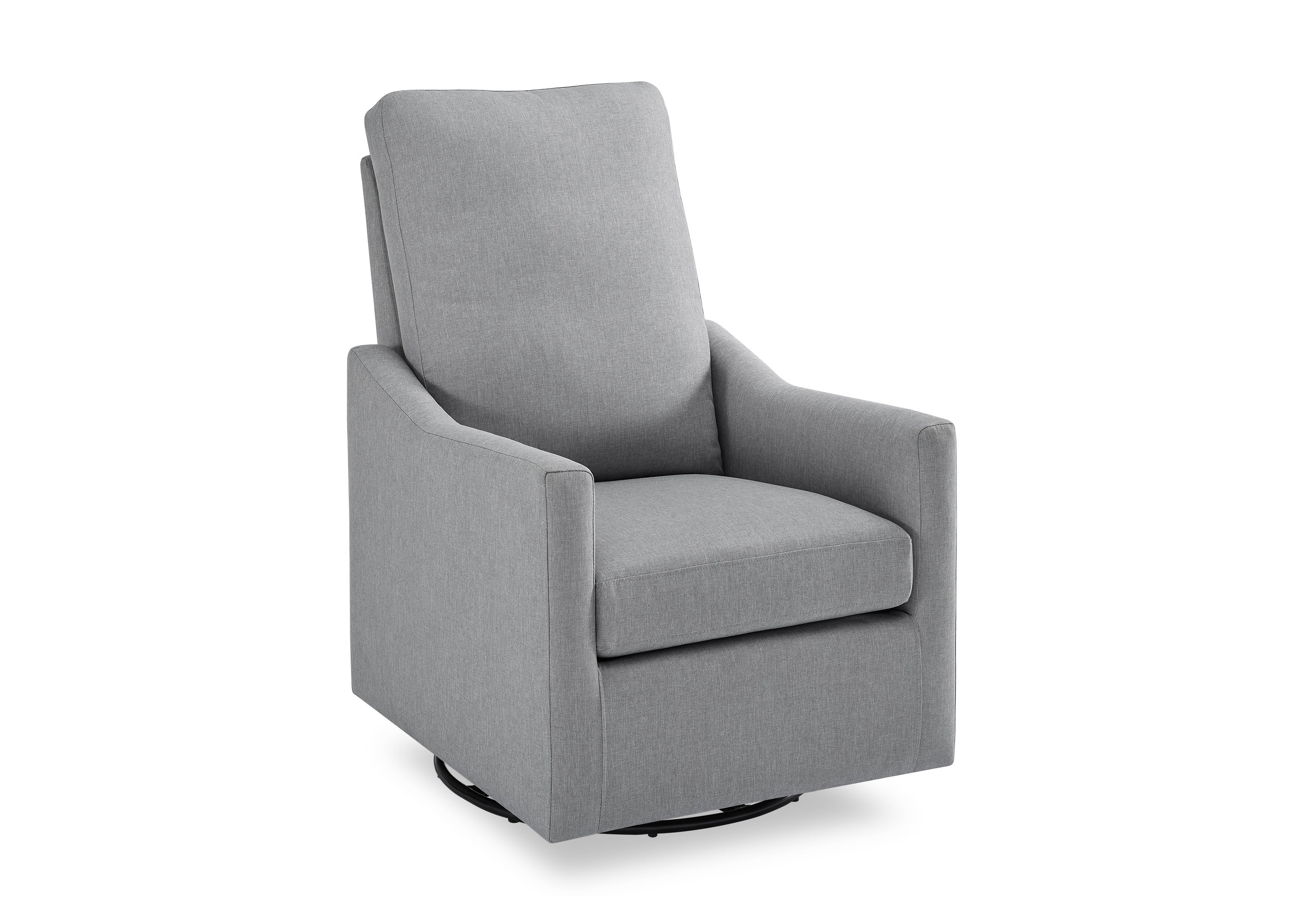 Adley Nursery Glider Swivel Rocker Chair - Comfortable Baby Rocking Chair for Nursery, Breastfeeding & Relaxation - Perfect for Nurseries, Bedrooms & Living Rooms