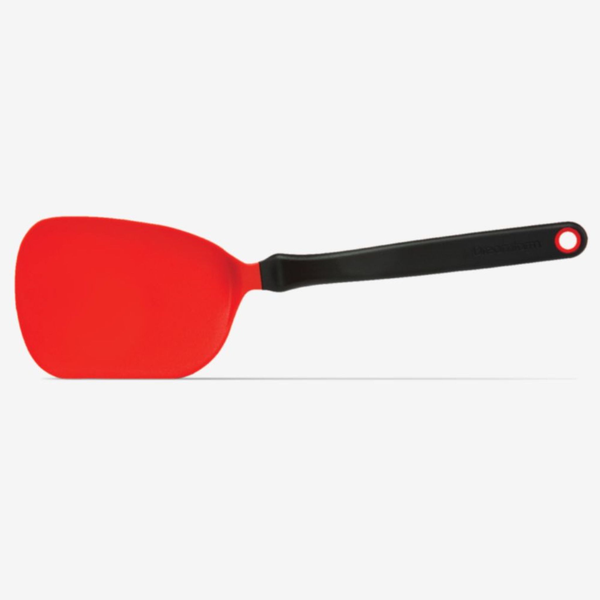 DreamFarm Nylon Turner Spatula - Heat-Resistant Kitchen Utensil for Flipping Pancakes & Eggs (Red, Chopula Model SH DFCU3727 RD) - Perfect for Non-Stick Pans & Grilling