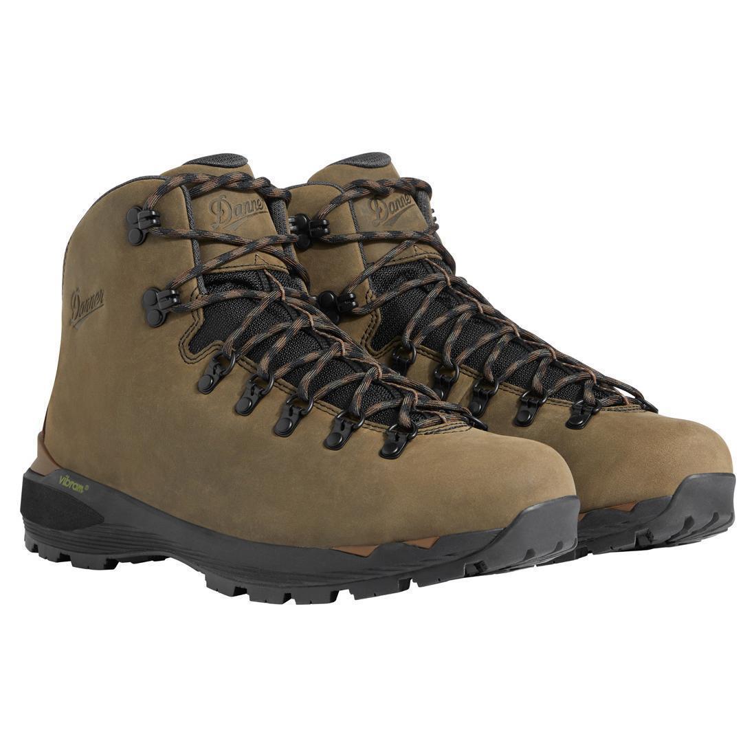 Mountain 600 4.5 Evo GTX Hiking Boots for Men - Waterproof Black Outdoor Boots for Trekking & Backpacking | Durable Traction for Rough Terrains