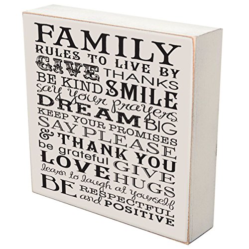 Family Rules to Live By Give Thanks