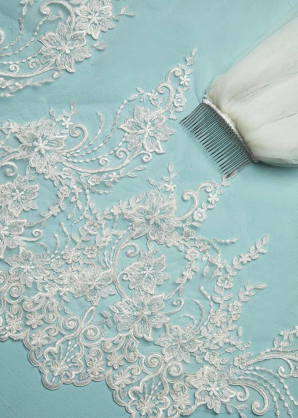 Aubree Veil - Elegant Bridal Veil for Weddings & Special Occasions | Perfect for Brides, Prom & Formal Events