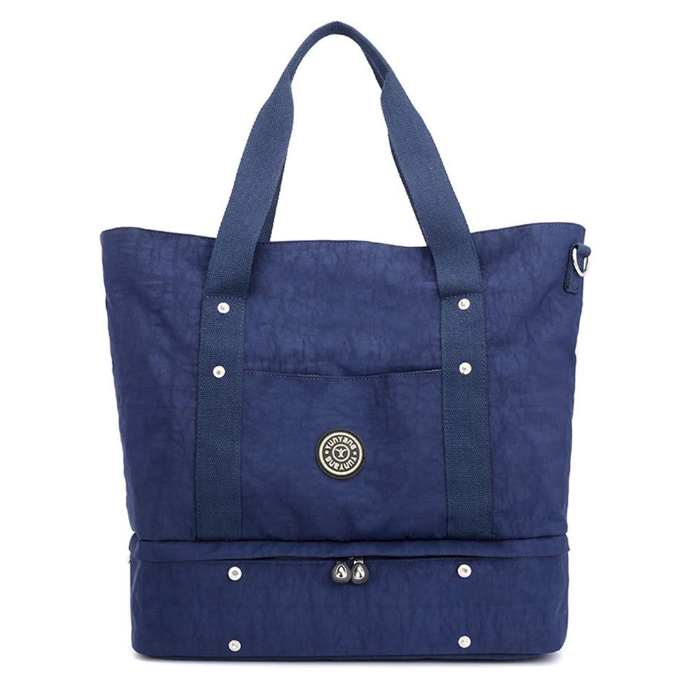 Stylish Women's Large Waterproof Nylon Tote Bag - Durable Shoulder Handbag for Travel, Gym & Weekend Getaways | Perfect for Work, Shopping & Daily Commute