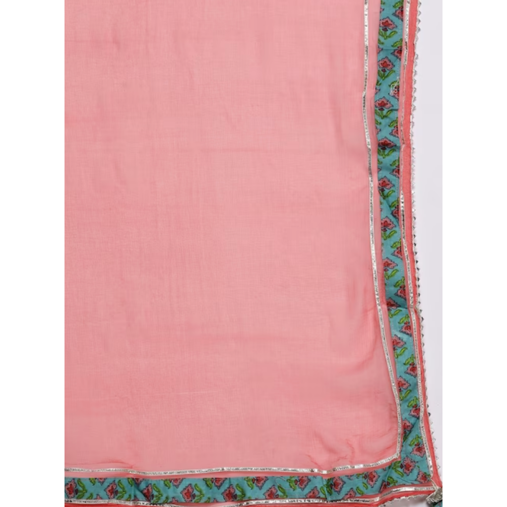 Stylish Sea Green Printed Kurti Set with Skirt & Dupatta - Perfect for Festivals, Weddings & Ethnic Occasions