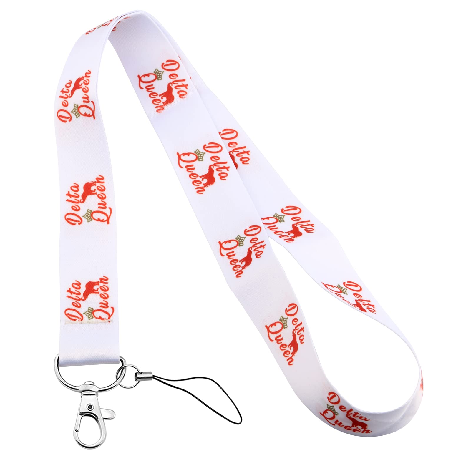 Sigma Theta Sorority Lanyards - Queen Elephant Design for Sisterhood Gifts & Events