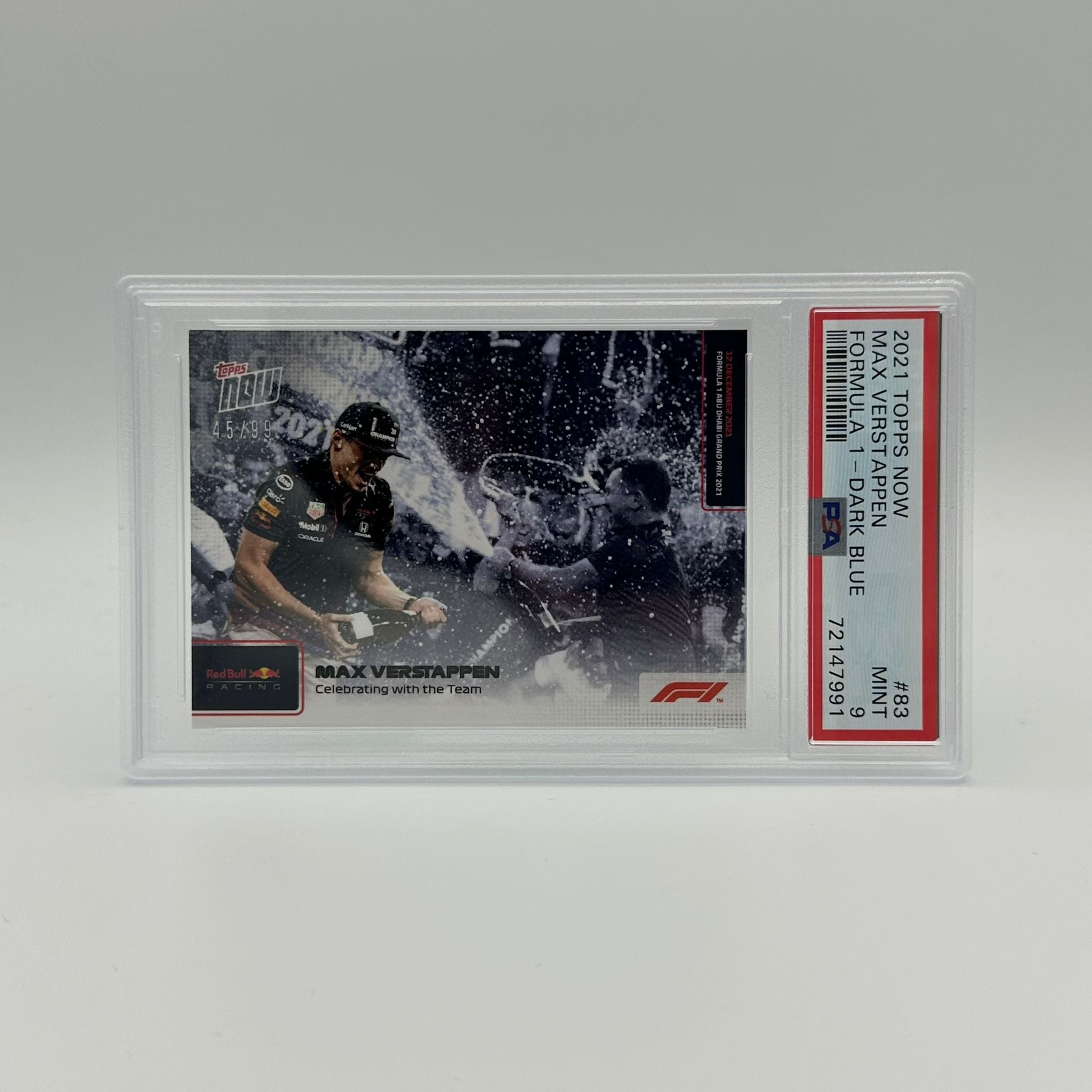 PSA 9 Graded 45/99 Celebrating With The Team #83 Basketball Trading Card - Perfect for Collectors, Sports Memorabilia Displays & Fan Gifts