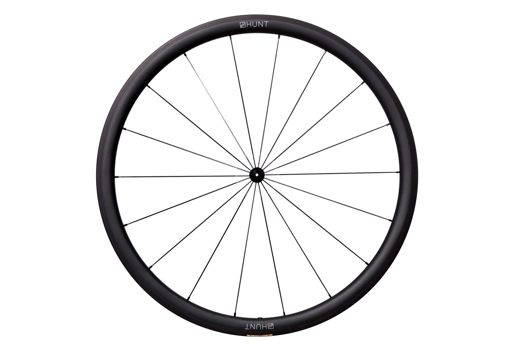 HUNT 36 Carbon Wide Aero Wheelset - Lightweight Carbon Road Bike Wheels for Speed & Performance | Perfect for Racing, Triathlon & Road Cycling