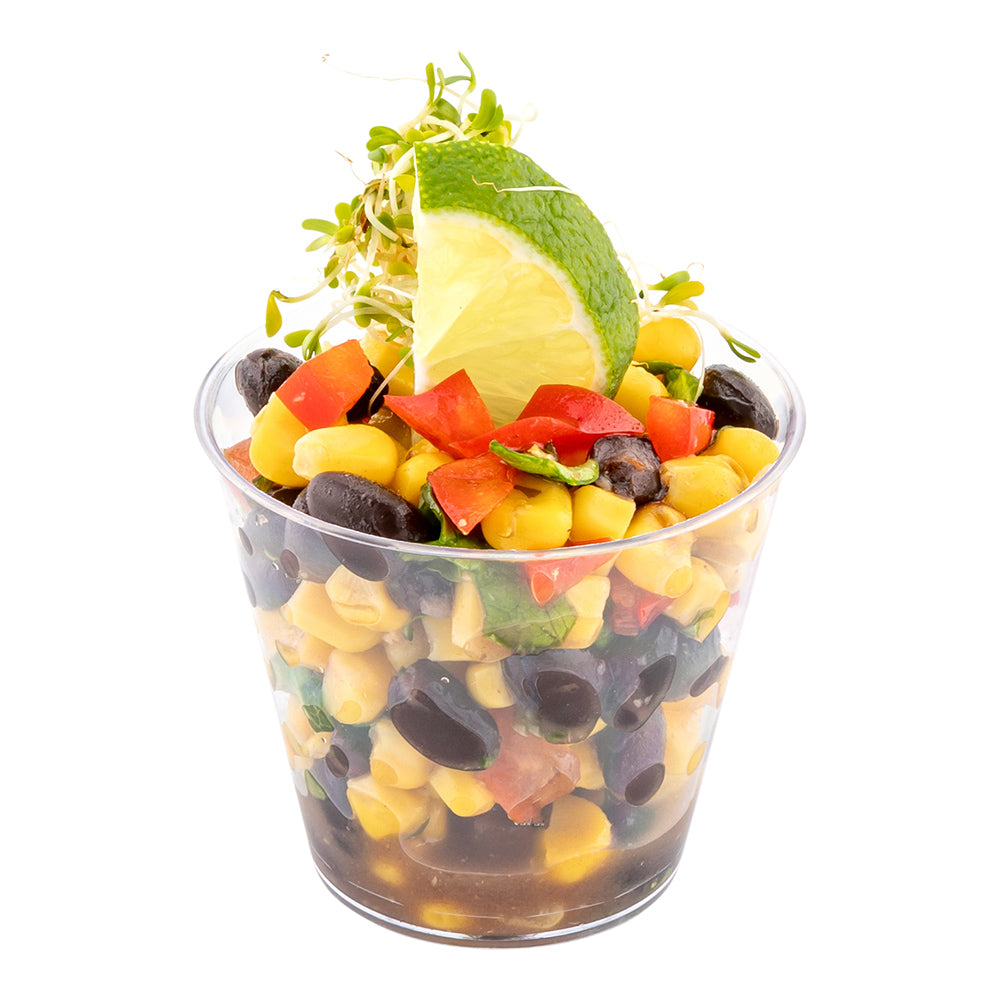 4 oz Round Clear Plastic Arco Dessert Cups - 2.5