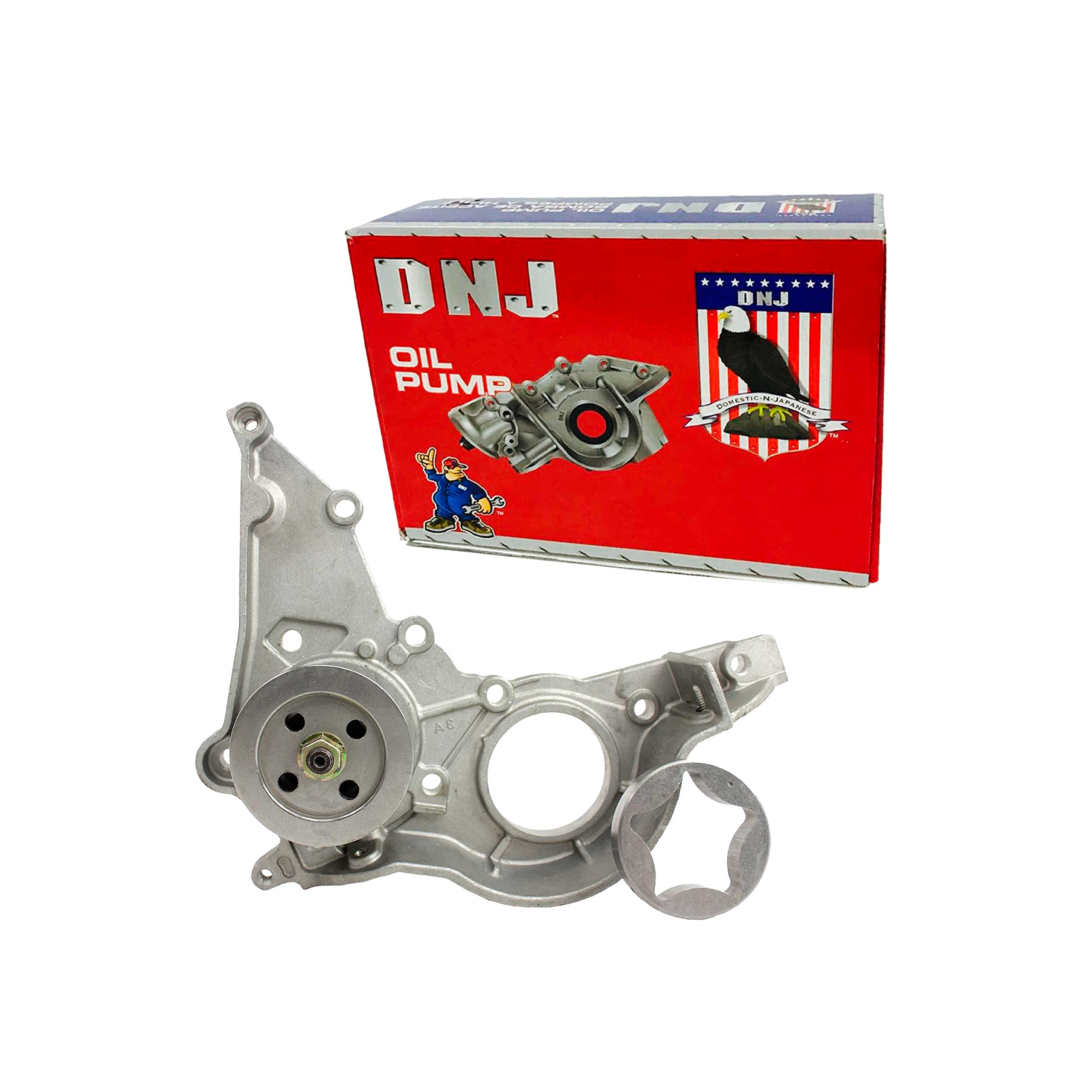 DNJ OP935 Oil Pump Replacement for 1992-1995 Toyota Paseo 1.5L L4 16V DOHC 1497cc Engine - High Performance Oil Pump for Smooth Engine Operation & Extended Vehicle Life | Perfect for Daily Commuting & Highway Driving