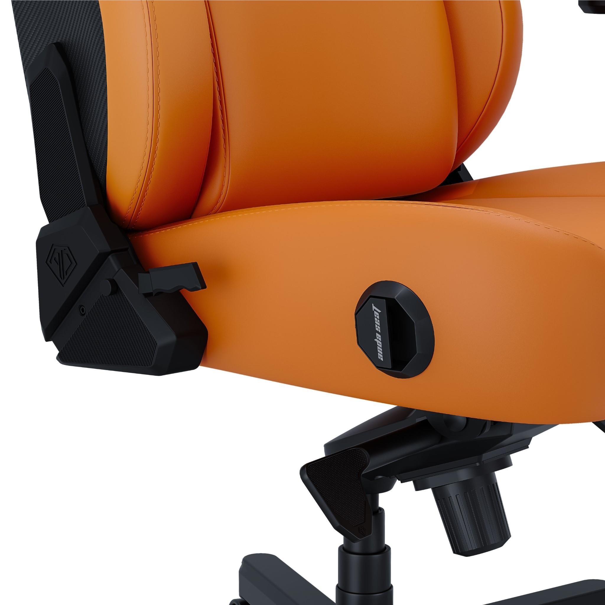 Anda Seat Kaiser 4 Series XL Premium Gaming Chair - Ergonomic Racing Style with Adjustable Lumbar Support (Blaze Orange) - Perfect for PC, Console Gaming & Home Office Setup