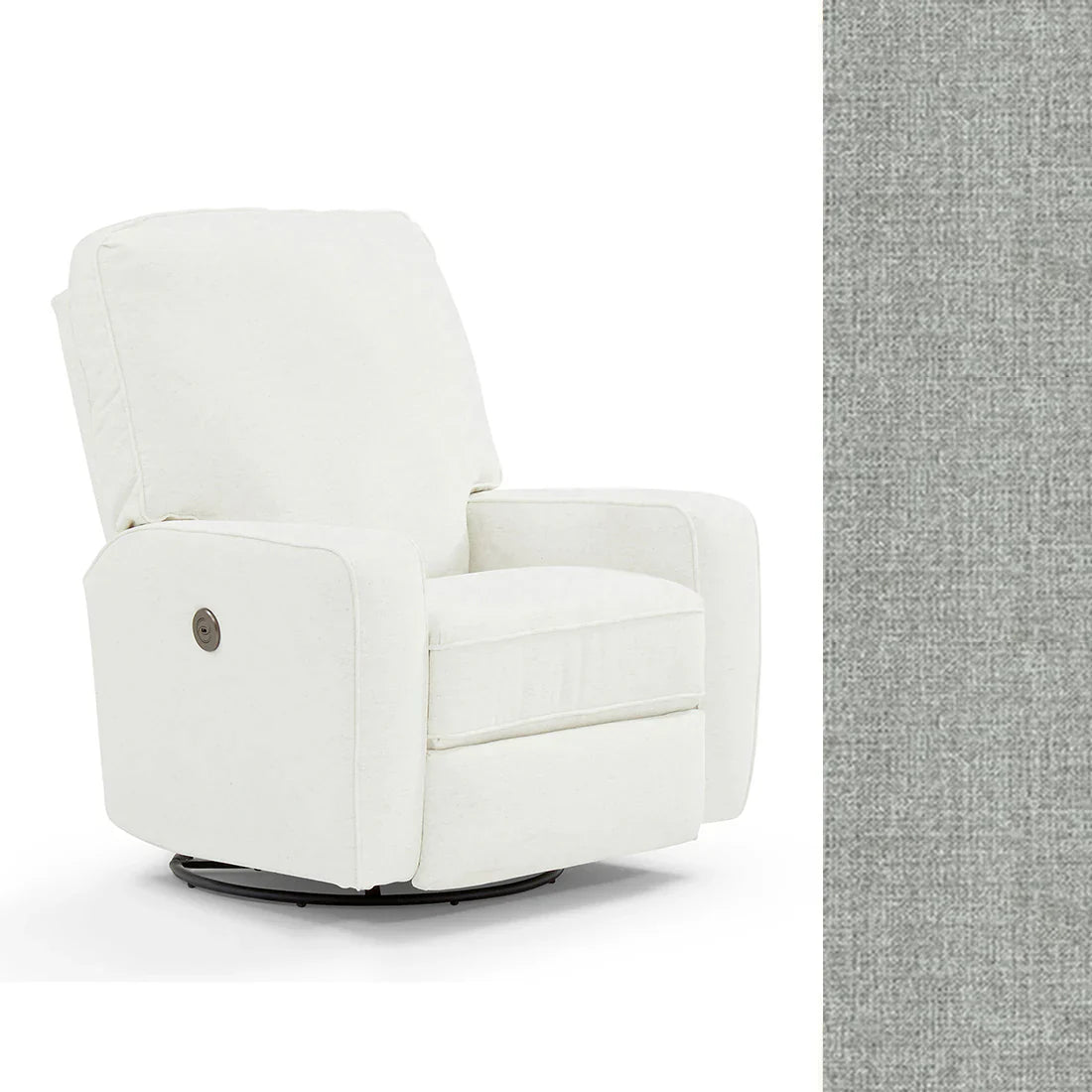 Best Bilana Power Swivel Glider Recliner Chair - Electric Lift Massage Living Room Chair with USB Ports, Perfect for Elderly, Nursing Homes & Home Theater Relaxation