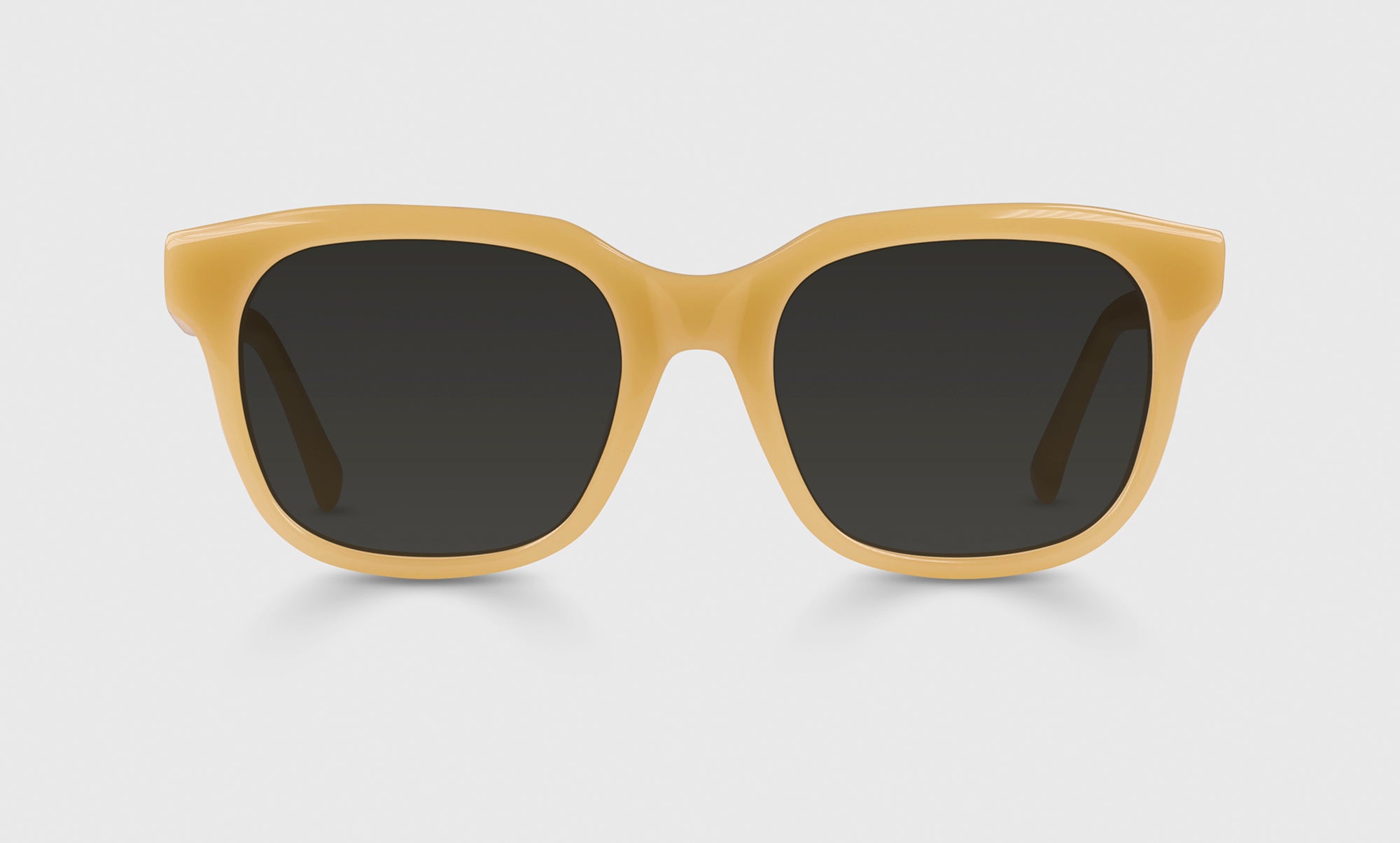 Nomad Color 77 Honey Yellow Acetate Eyeglass Frames - Lightweight & Durable for Men & Women - Perfect for Reading, Work, and Fashion Accessories