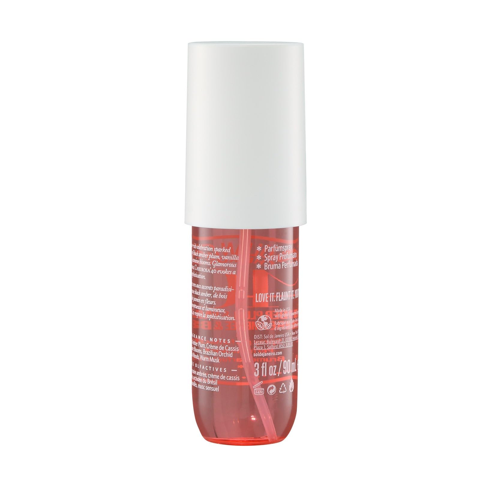 Brazilian Perfumed Body and Hair Mist for Women - Long Lasting Fragrance Spray, Eau de Toilette, Hair & Body Mist (#40) - Perfect for Daily Use, Work, Date Night & Special Occasions