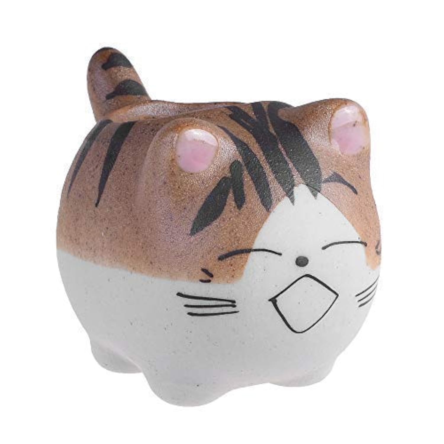 Cute Mini Ceramic Animal Shaped Vase - Cat Planter for Succulents & Cactus Plants | Home Decor, Office Desk Decor, Gift Idea for Plant Lovers